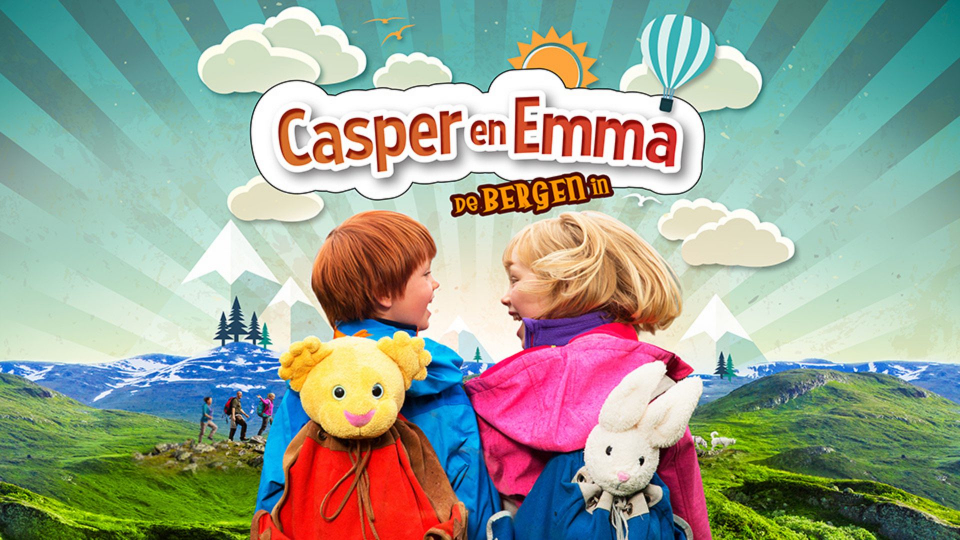 Banner film Casper en Emma - De bergen in