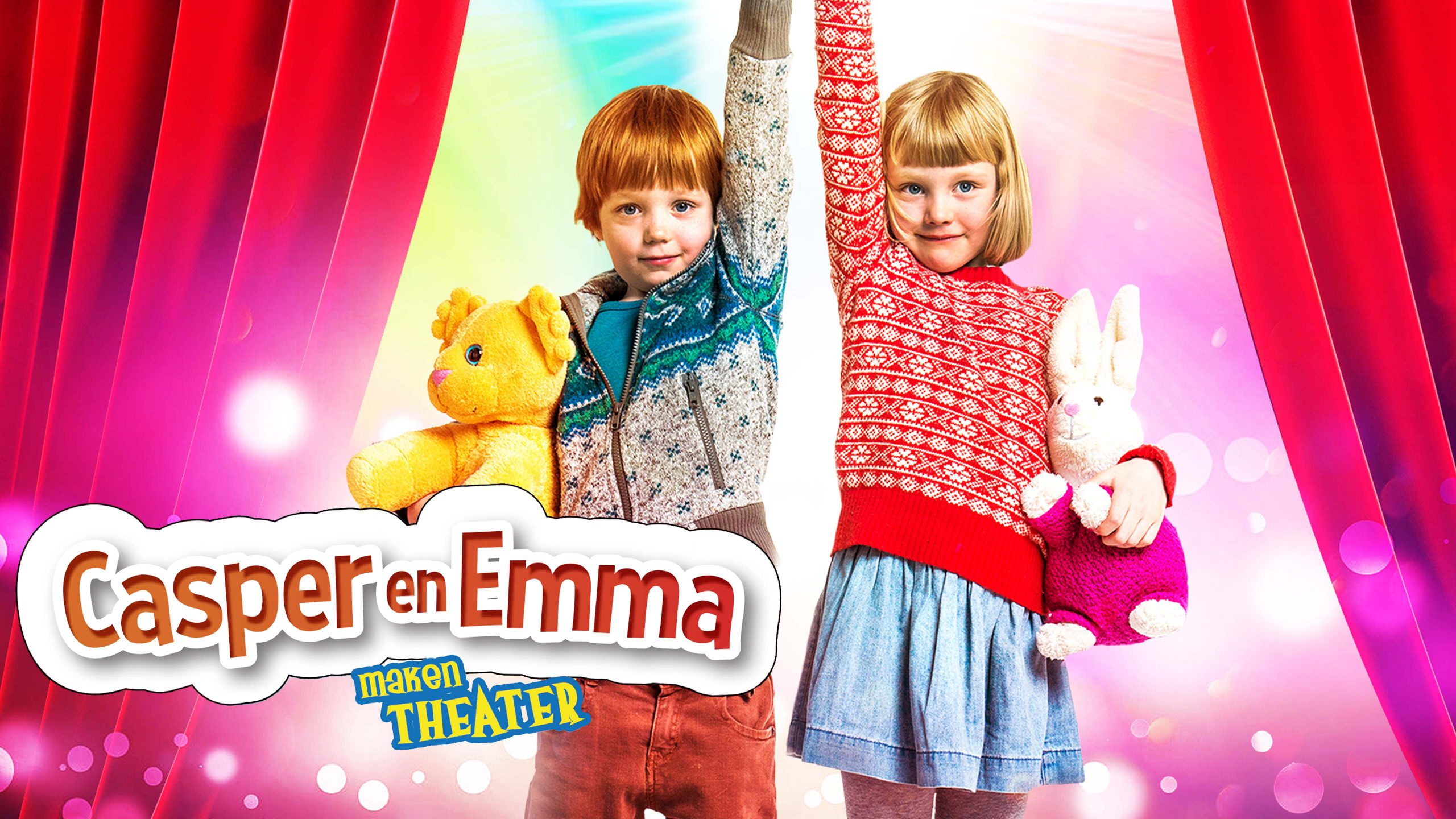 Film banner Casper en Emma Maken Theater nieuwe films